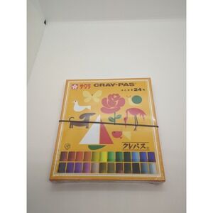 Sakura Cray-Pas Oil Pastels 24 Color Set LP24R Artist Drawing Made in Japan